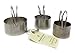 3 piece Stainless Steel Biscuit Cutters by Hearth & Hand with Magnolia