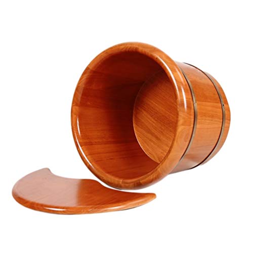 Spa de pies barril de madera para adultos miniatura 7