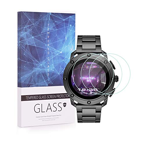 LUXACURY Protector de pantalla para Diesel On Axial, Diesel On Axial, lámina protectora de pantalla de vidrio templado 9H, 3 unidades Cover