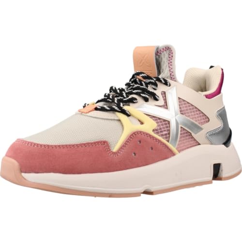 Chaussures Munich Clik Women 4172099 Beige : tennis basses femme