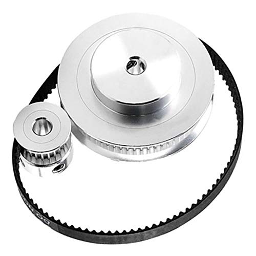 Dariokki Zahnscheibe Zeitliche Koordinierung GT2 60 Z?Hne 20 Z?Hne 5 Mm Loch Verkleinerung 1: 3 Riemen Breite 6 Mm f¨¹r 3D Drucker Zubeh?R – Bild 6