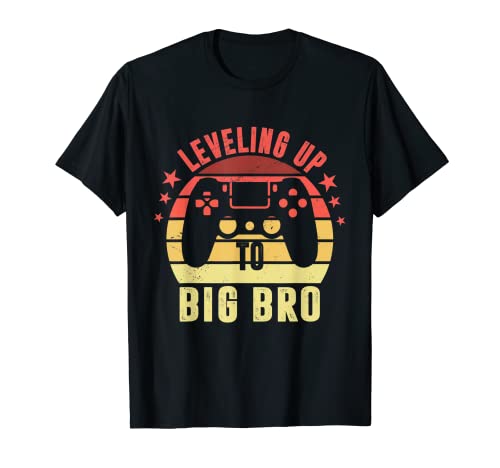 Vintage Retro Nivelación Hasta Gran Hermano Gamer Camiseta
