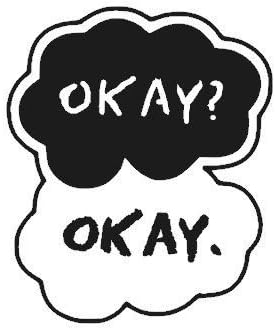 The Fault in Our Stars Okay Cloud Vinyl Decal Image Die Cut Sticker