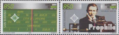 Prophila Collection Briefmarken San Marino 1994 – Komplettausgabe 1575-1576, Postfrisch, Europa-Thema Weltraum