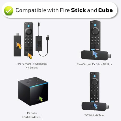 Image of Replacement for Fire Stick Remote, Fire TV Stick Remote Select /Plus /Max /HD