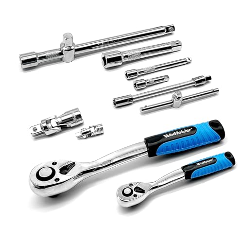 WinHolder Ratchet Wrench Socket Set DIY Tools, Bits, with Case (94PCS) 5 WinHolder Ratchet Wrench Socket Set DIY Tools, Bits, with Case (94PCS) - Image 5