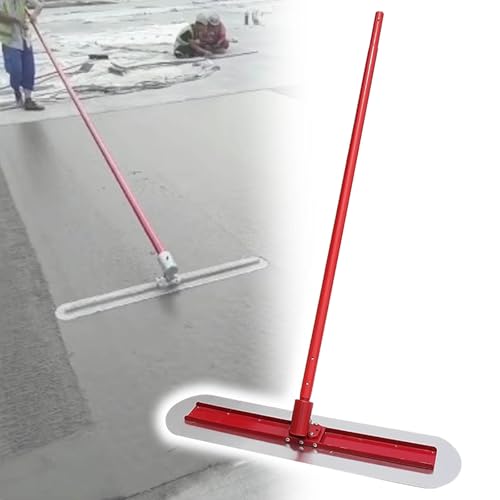 Kit de flotador de acabado de hormigón en ángulo ajustable con asas combinables para una superficie lisa, herramientas profesionales de mampostería