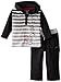 Calvin Klein Baby Boys' Black Stripes Hoody with Pants