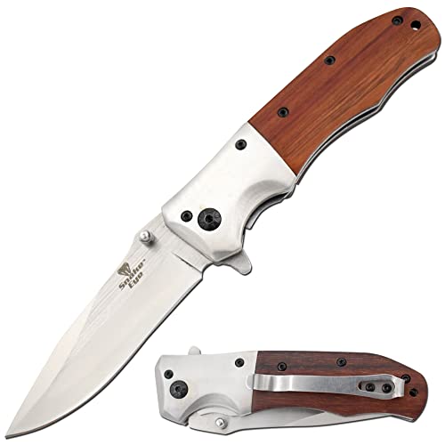 Snake Eye Tactical Everyday Carry Folding Pocket Knife Ideal For Engraving - Snake Eye Tactical