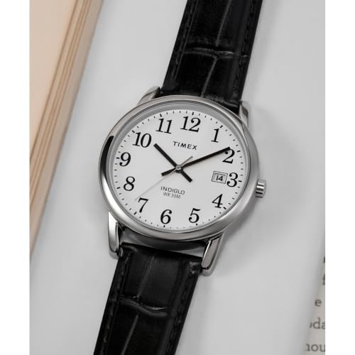 Image of TIMEX Easy Reader Round 35mm White Dial Analog Men Watch - TW2W95400UJ