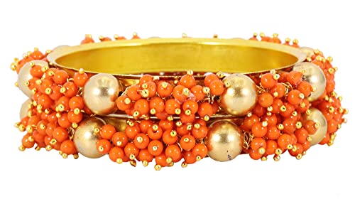 Image of NMII Metal and Zircon Studded Kadaa set for Women /Girls