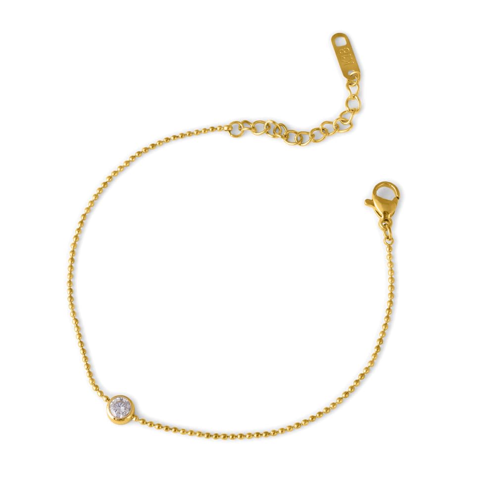 Solitary Spark Bracelet for Women - Gift for Girls & Women | Waterproof & Anti-Tarnish Bracelet-image-38