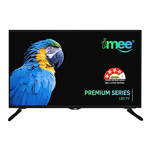 Image of imee 80cm (32 inch) Smart Android HD LED TV with SRS Surround Sound - BEE 4 Star Rated Energy Efficient (Premium, Black, 32 Smart)