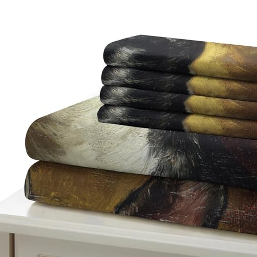 Parure de lit Border Collie 200x200 cm en microfibre super douce - 7
