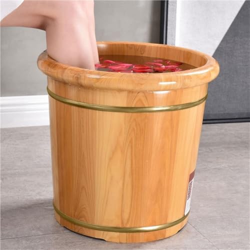 Cubeta de Madera para Baño de Pies con Rodillo Masajeador miniatura 6