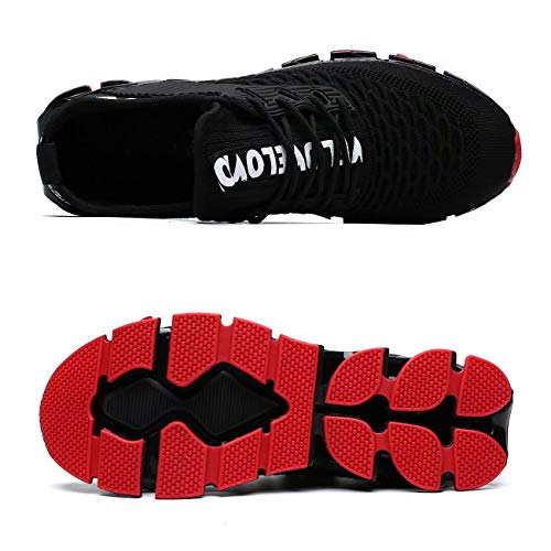 Vooncosir Men's Fashion Sneakers Breathable Mesh Running Shoes Blade Non Slip Soft Sole Casual Athletic Walking Shoes3