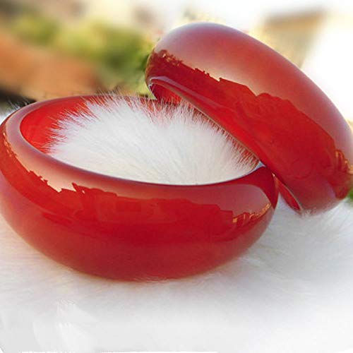 Bracelet en Jade d'Agate Rouge | Le Cadeau Idéal avec sa Boîte