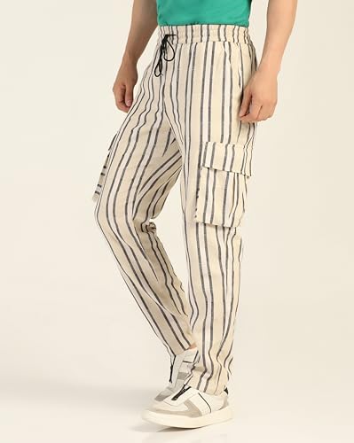 Image of TOPLOT Men's Cargo Pant || Pant for Men || Cargo Pant for Men || Cotton Cargo Pants