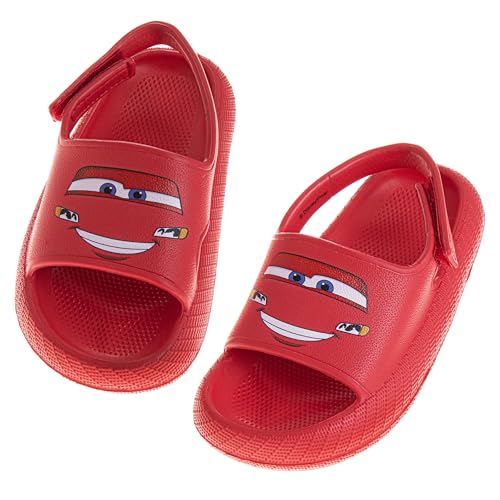 Image of Josmo Kids Slides Open Toe Sandal SpiderMan Paw Patrol Cars Frozen Lilo Stitch Minnie Mouser Sandals Slide SlipOn For Boy Girl Sizes 5-10 Toddle
