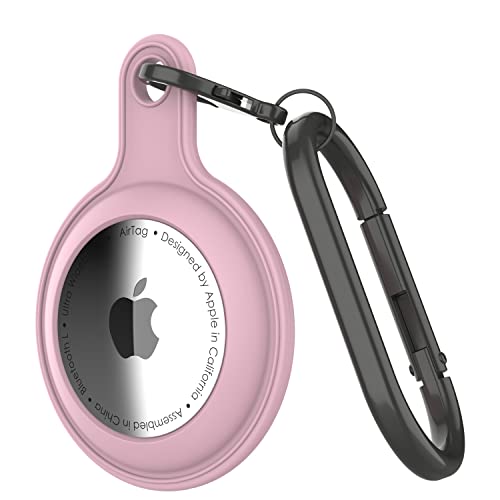 Punkcase Silicone Case for AirTag Anti-Scratch Protective Skin Cover Holder with Loop Keychain for AirTags - Image 4