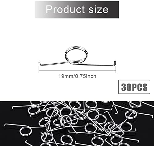 AIEX 10pcs Trigger Button Springs, Springs for PS5 Controller L2 R2 Springs Replacement PS5 Trigger Springs Compatible with Playstation PS5 Controller Parts