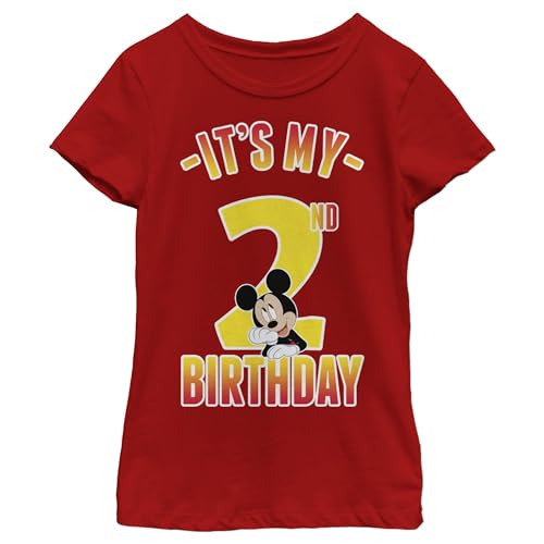T-Shirt Disney Girl's Hiya Pal 2nd Birthday pour habiller bébé à 2 ans