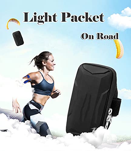 DZXCHM-Sports-Gym-Arm-Bag-Fitness-Running-Wrist-Wallet-Jogging-Phone-Holder-Purse-Armband-Cycling-Pouch-Accessories-Color-Black-Size-One-Size