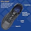 Shoes for Crews Men's Slip-Resistant Work Sneakers – Comfortable, Breathable & Water-Repellant – Ideal for Gastronomy Restaurant Catering Kitchen, Chef-Footwear, Waiter – Evolution II Black #4