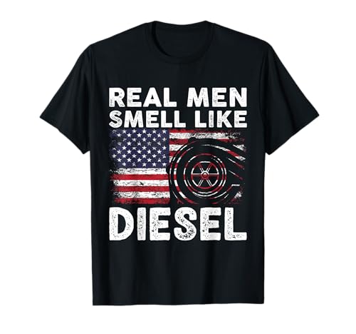 Divertente regalo meccanico Diesel | Gli uomini veri odore di Diesel Maglietta