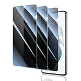 Privacy Screen Protector for Samsung Galaxy S21, Anti-Spy Tempered Glass Film, Dark Private Black Protection, [Anti-Scratch][9H Hardness][2.5D Curved Edges]- 3 Pack
