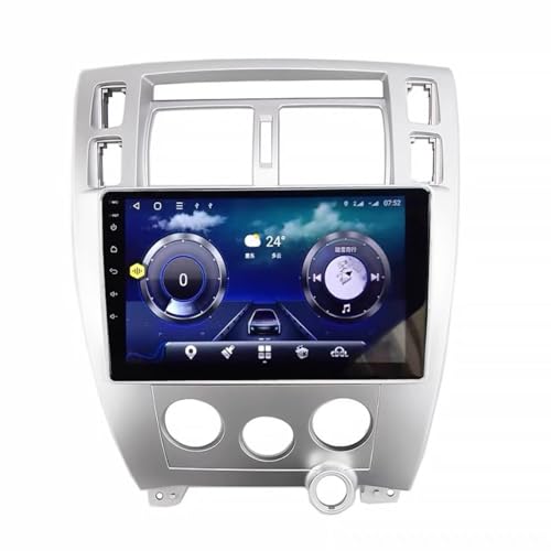 Painel de navegação Android de 10,1 polegadas para Hyundai Tucson 2006-2013, moldura de atualização