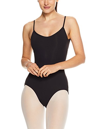 Capezio Tc0060w - Maillot de Camuflaje para Mujer, Mujer, Color Negro, tamaño Medium