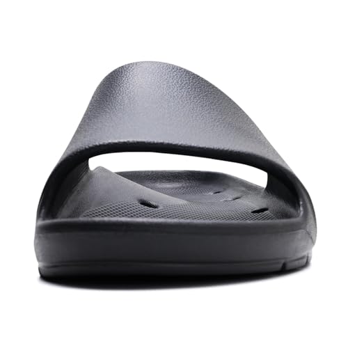 Image of Unisex Arch Support Shower Shoes with Drain Holes Slides | Drain hole,Lightweight,Comfortable,Durability,Sole cushioning,Quick-drying,indoor outdoor wear