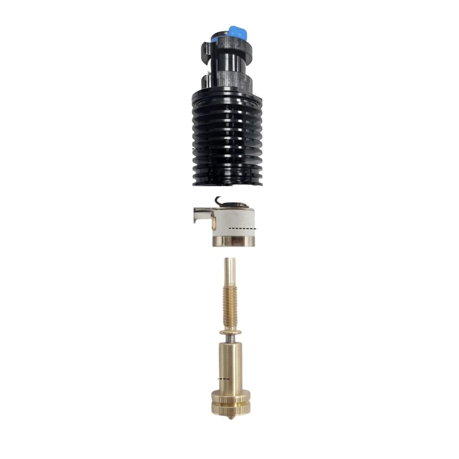 for Hotend Kit V6 Kühler Messing Düse Keramik 104Nt for Drucker Teile(0.4MM Hotend)
