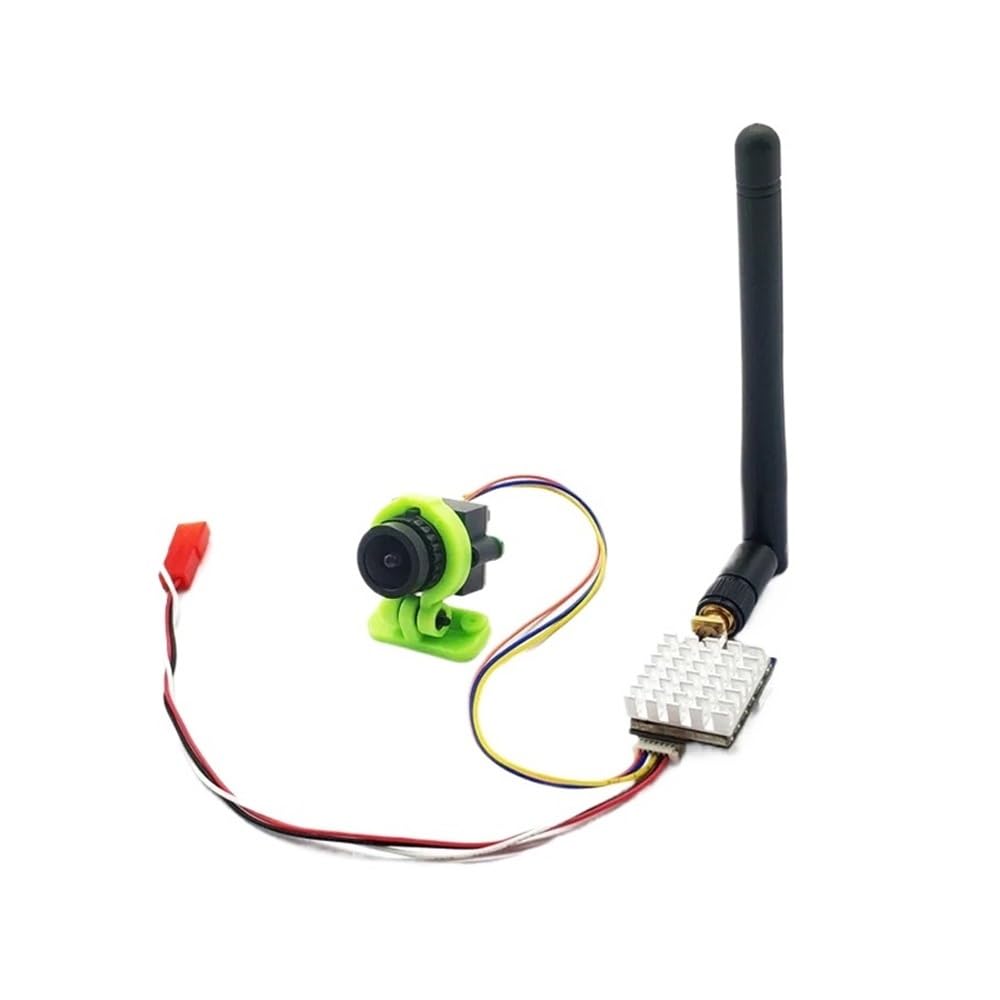 48CH 4,3 Zoll FPV-Monitor 480x272 Eingebauter Akku-Videobildschirm mit 600mw TS5823 Pro+CMOS 1000TVL-Kamera(Set 3)