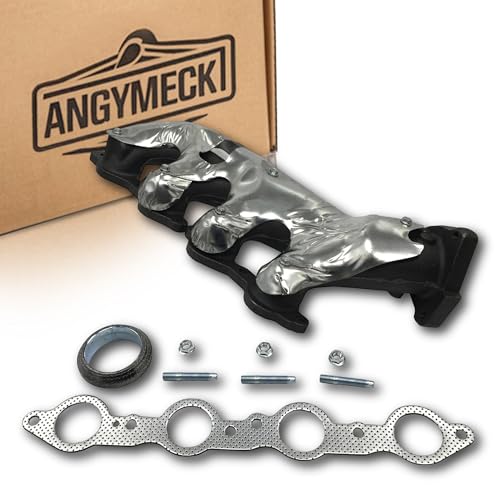 Image of Exhaust Manifold & Gasket Right Passenger Side RH Compatible with 2002-2017 Chevry Avalanche Silverado Express GMC Sierra Savana Yukon XL Cadillac Escalade Hummer Workhorse 674-732 12616286
