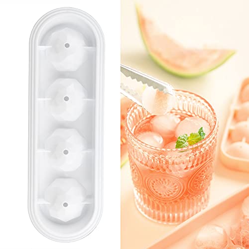 Molde para cubos de hielo con tapa 4 cuadras, 2 piezas miniatura 5