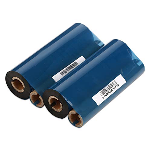Cyttr CYM22A11074CSO 4.33 Inch X 244' Thermal Transfer Ribbon - 1 Roll. Resin Enhanced Wax 1/2 Inch Core Ink Out For Zebra Eltron Datamax Zebra Gc420T Gk420T Gx420T Tlp2442 Tlp2844 thumb #7