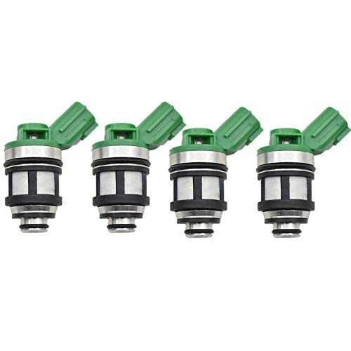 16600-1S700 842-18125 Set of 4 Fuel Injectors Replace for 1996-2004 NISSAN Pickup Frontier Xterra 2.4L JS4D-2