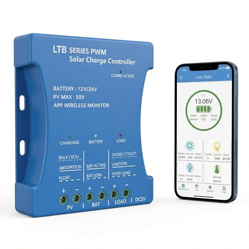 20A Bluetooth Solar Controller