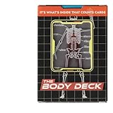 MXHLXRMP Human Anatomy Poker Card -3D Image Body Set, Waterproof Transparent Deck, Essential for Doctors, Nurses, Educators, and Collectors