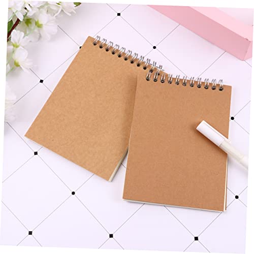 Carnet Spirale Kraft x12 pour notes de bureau et études