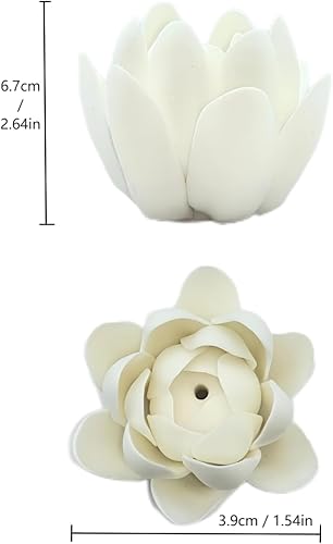 Miniatura 2 de Incense Holder for Sticks, Incense Burnerfor Sticks, Ceramic Lotus Incense Holder for Home Decor Yoga Meditation