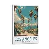 KmoNo Los Angeles California Vintage-Reiseposter, 20 x 30 