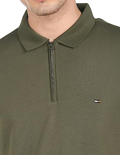 Image of Tommy Hilfiger Men Slim Fit T-Shirt Olive