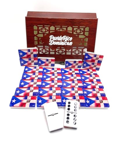 Set de Dominó Puerto Rico & República Dominicana Deluxe miniatura 5