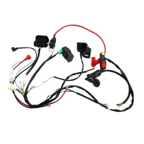 Kit allumage CDI Zongshen 190cc avec faisceau renforcé et clé de contact