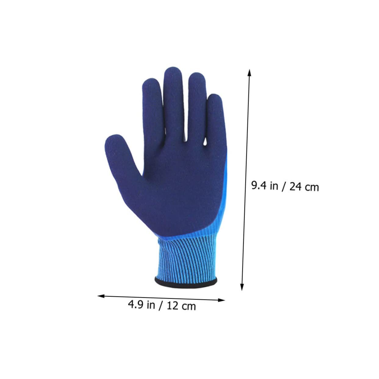 Yardwe Waterproof Anti-slip Paddling Gloves for Fishing Gardening Fish Gloves Portable Fadeless Reusable