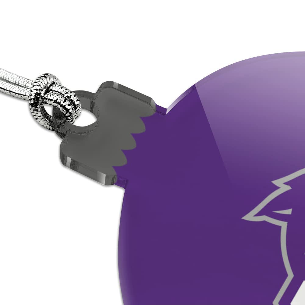 GRAPHICS & MORE Abilene Christian Primary Logo Acrylic Christmas Tree Holiday Ornament