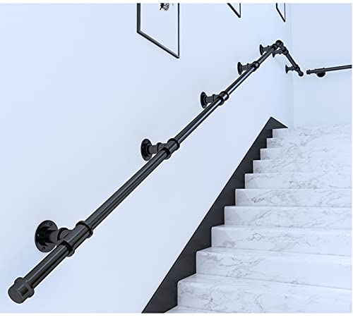 Main courante d'escalier dorée en kit complet de 1m à 6m - 8